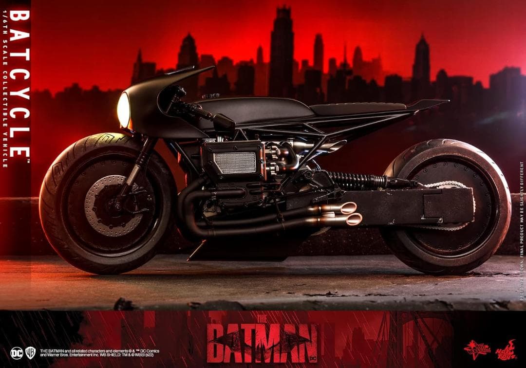 ムービーマスターピース THE BATMAN　バットマン　バットサイクル 1/6