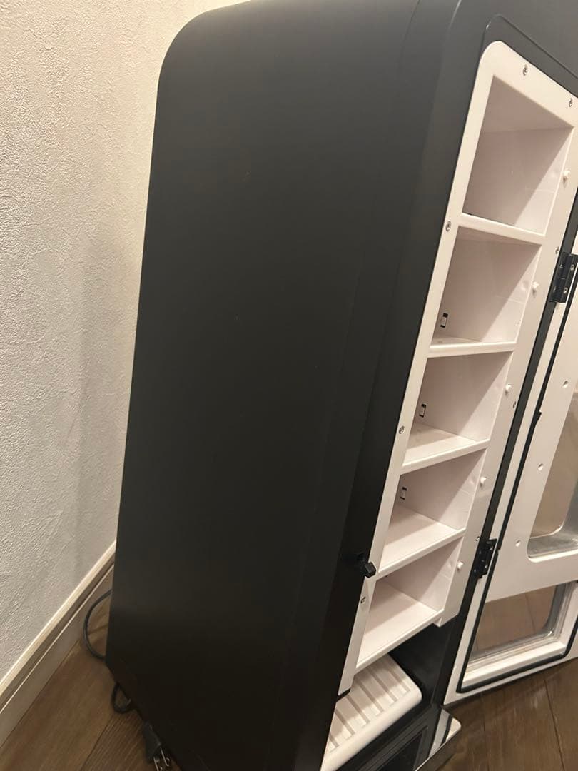 缶専用コンパクト冷蔵庫 黒
