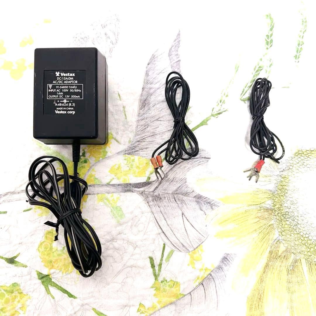 VESTAX ベスタクス　PMC-06ProA 純正アダプター アース端子2本付