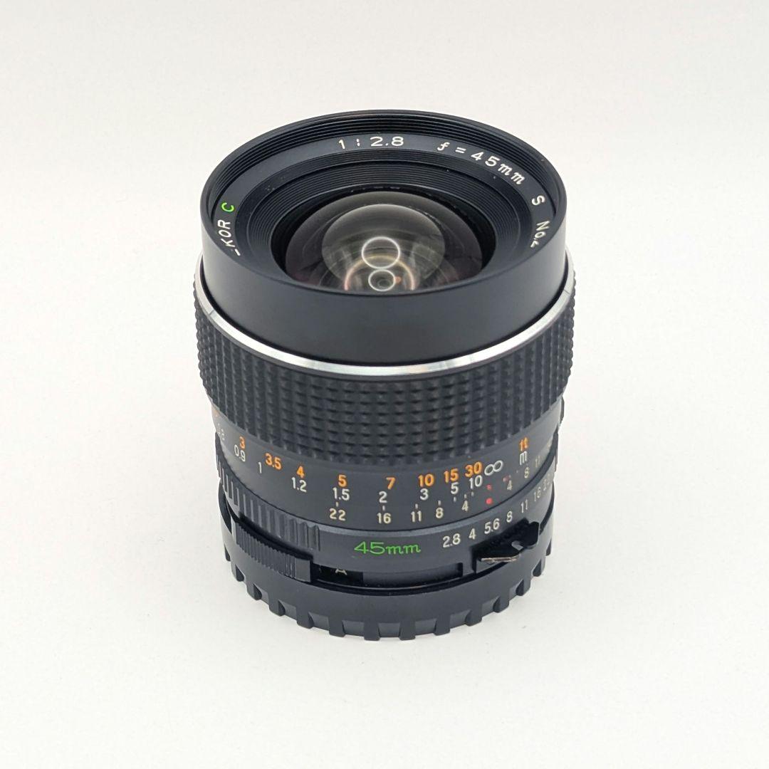 MAMIYA SEKOR C 45mm f2.8 美品 マミヤ セコール