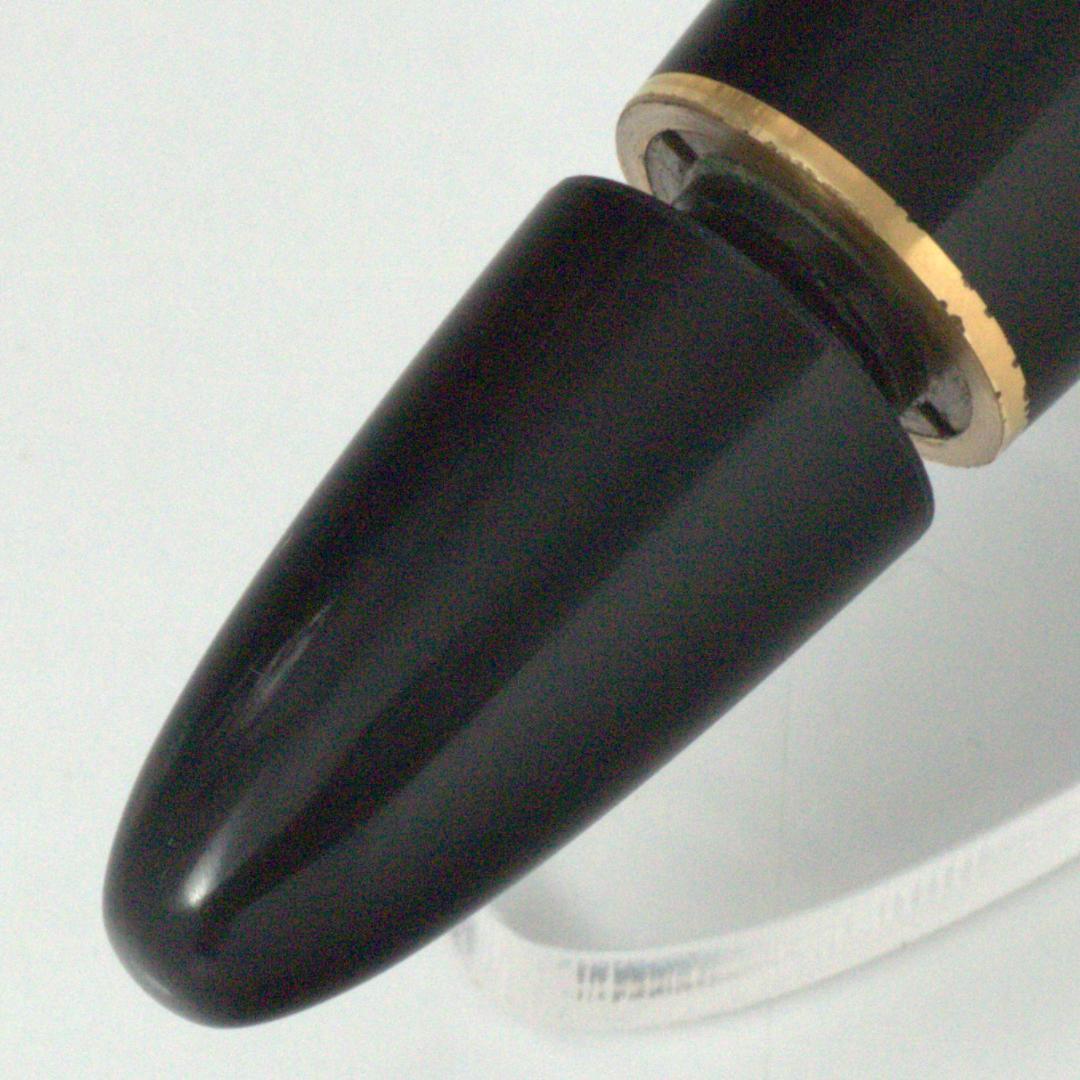 ★美品★　モンブラン　万年筆　149　14C　中白　EF　エボナイト芯　箱インク