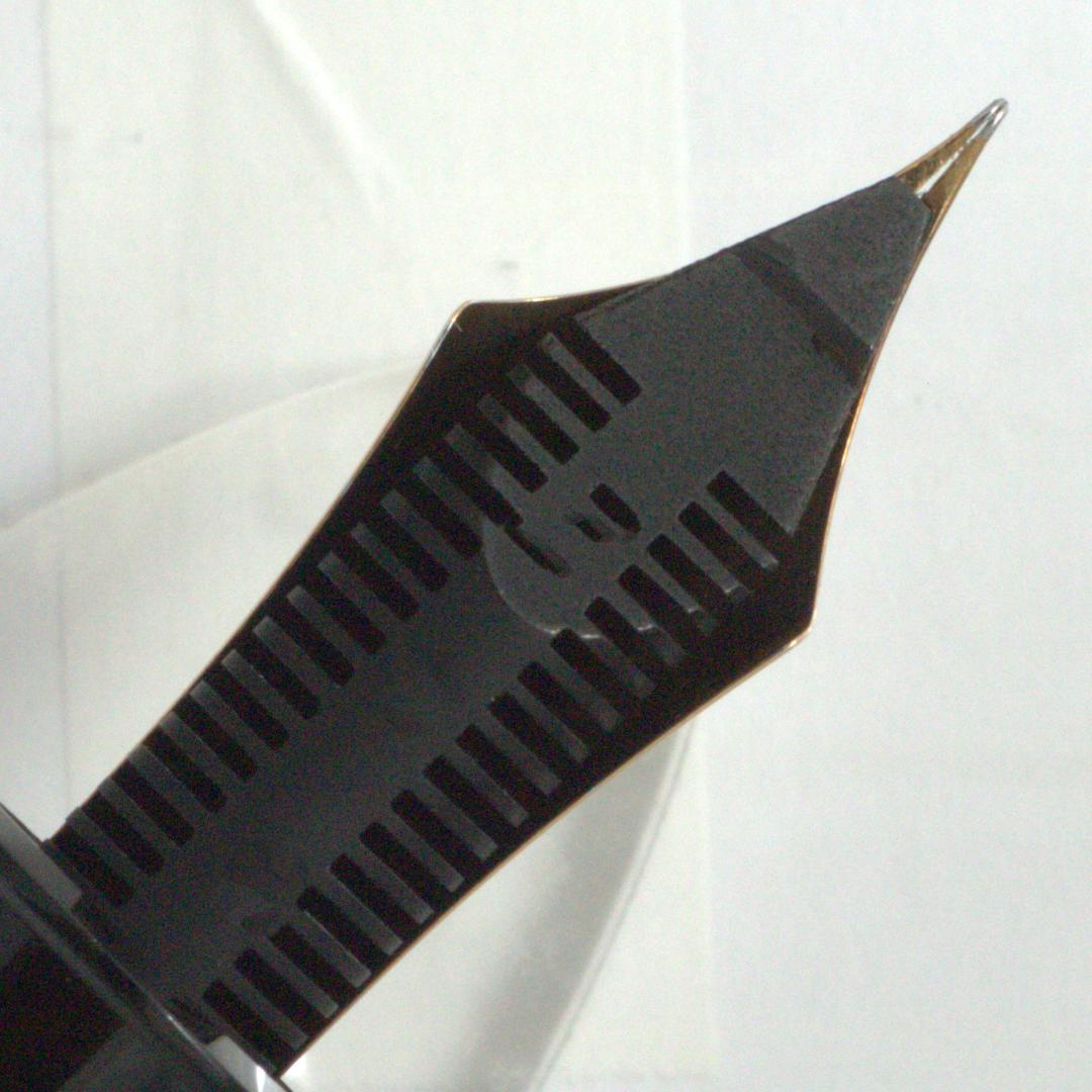 ★美品★　モンブラン　万年筆　149　14C　中白　EF　エボナイト芯　箱インク