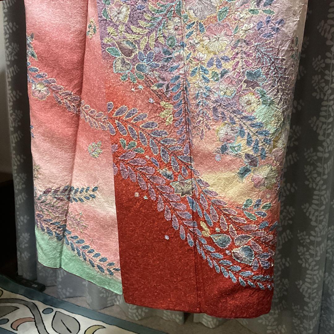 c【20%OFF！】振袖・辻が花 正絹　フルセット