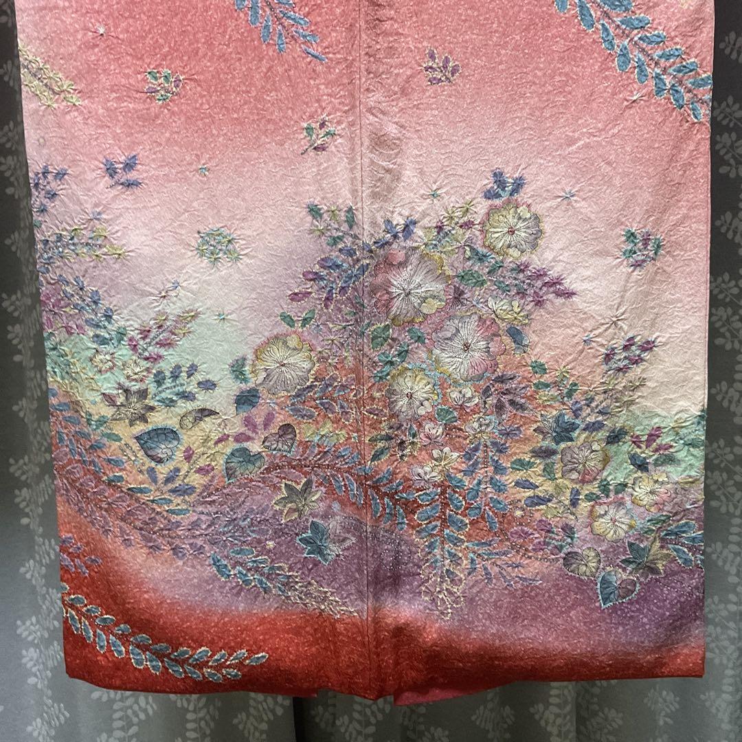 c【20%OFF！】振袖・辻が花 正絹　フルセット