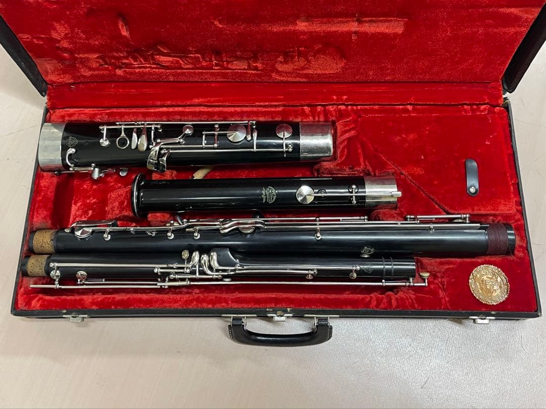 Linton ファゴット本体 ケース付き　リントン