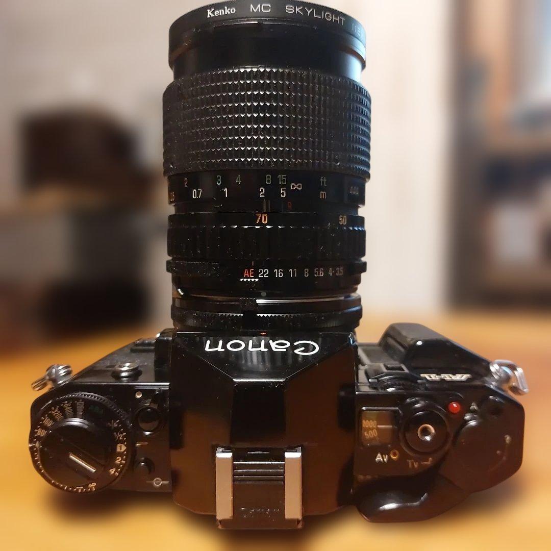 Canon A-1 フィルムカメラ Tamronレンズ付き