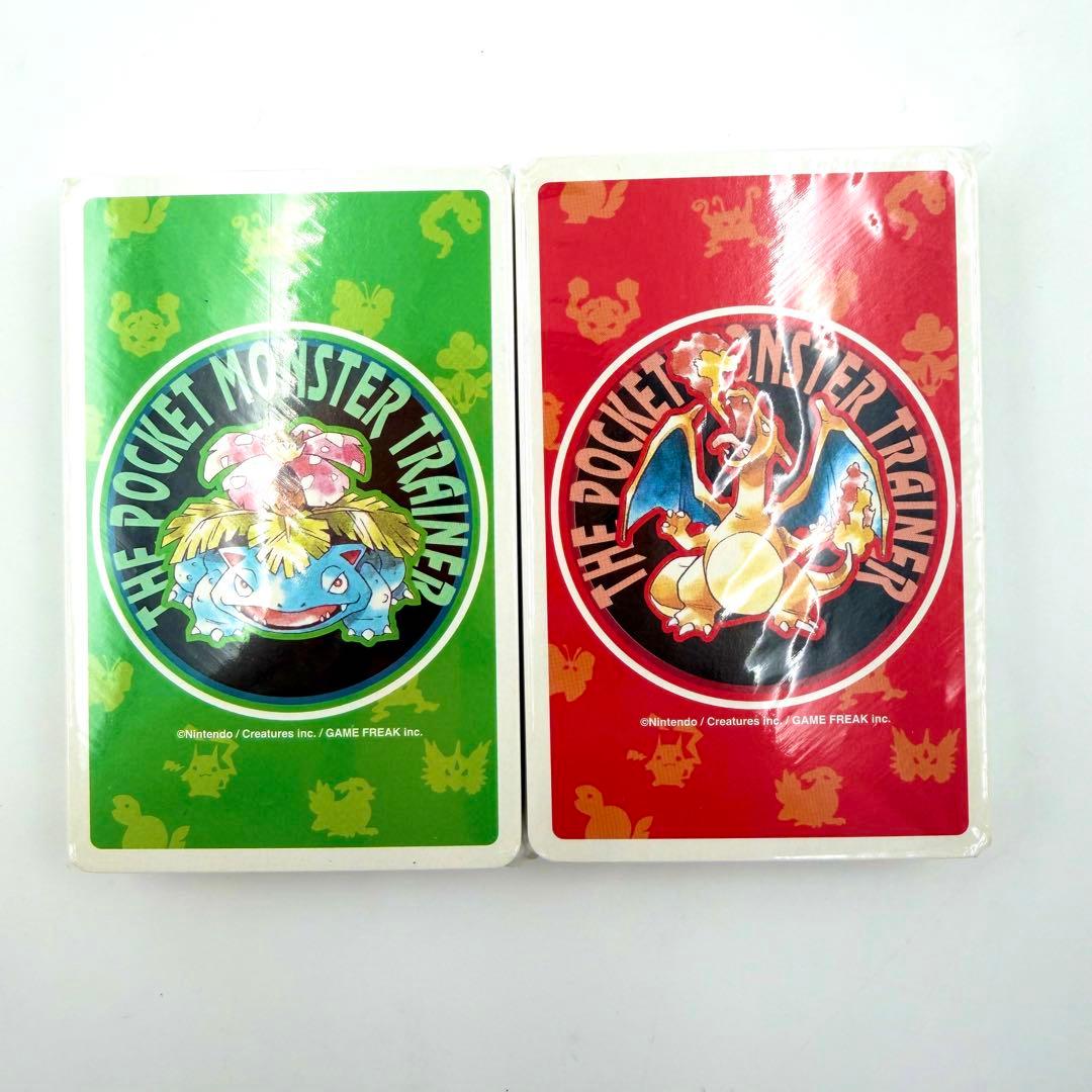 超激レア【新品/未使用】ポケットモンスター トランプ 赤 緑 ポケモン カード
