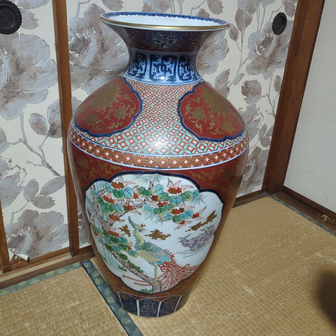 大型陶器花瓶 　遺品整理