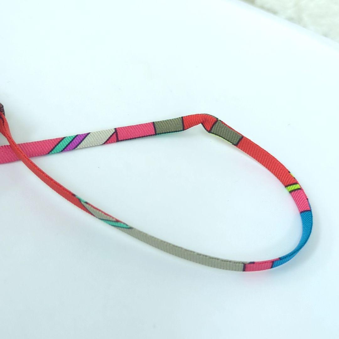 エルメス ベルトデザイン ノートブック メモ帳 ピンク カーキ ブルー【美品】