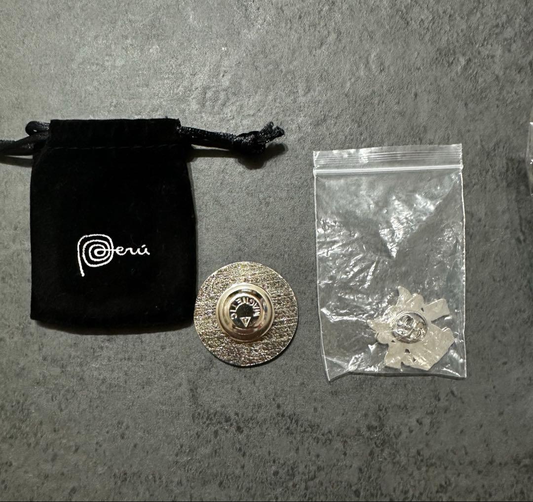 万博　ペルー　ピンバッチ　ぬいぐるみ　マグネットピン　3点セット