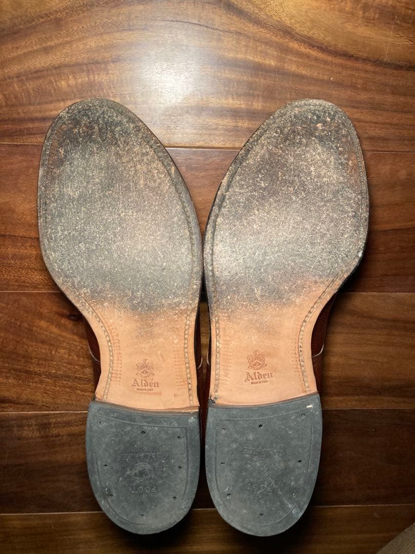 ALDEN オールデン BEAMS 別注 N6601 Vチップ コードバン 革靴