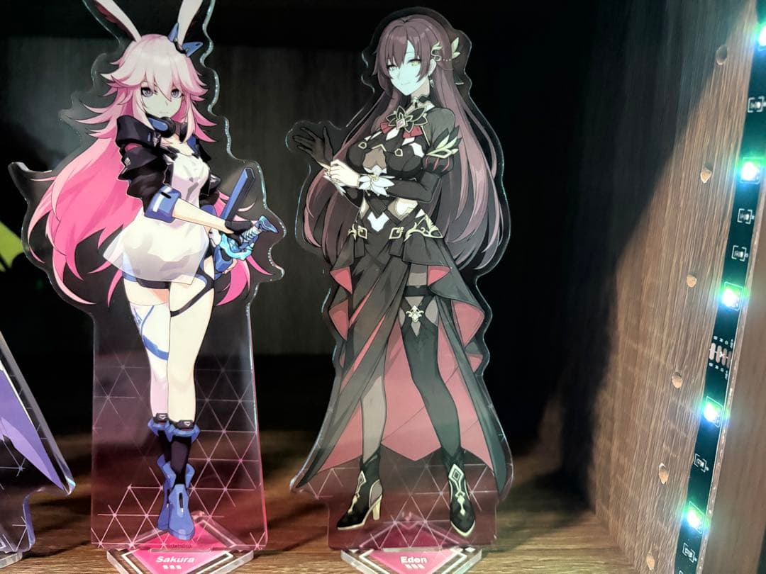 崩壊3rd gigoコラボ アクリルスタンド フィギュア　　エリシア等