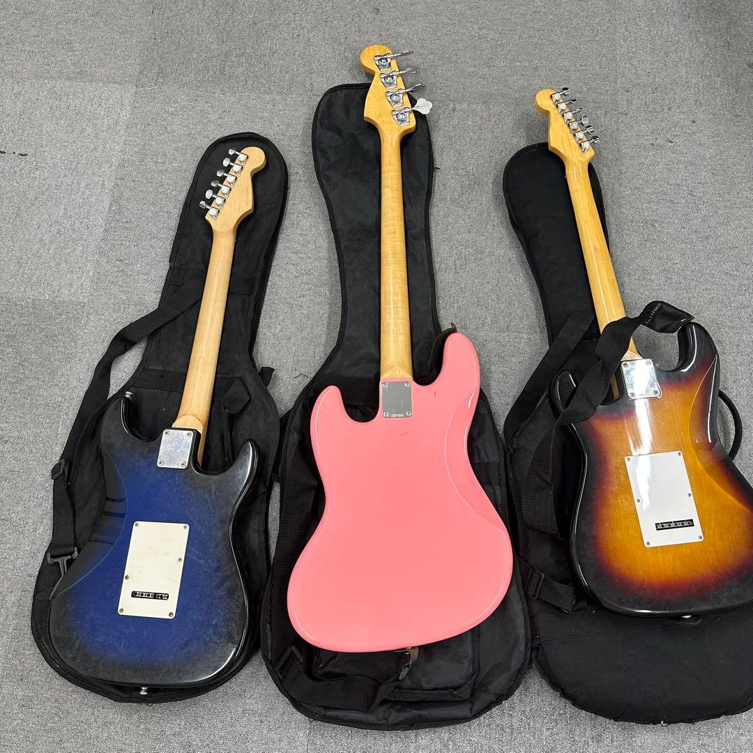 エレキギター 3本セット　まとめ売り 225.200