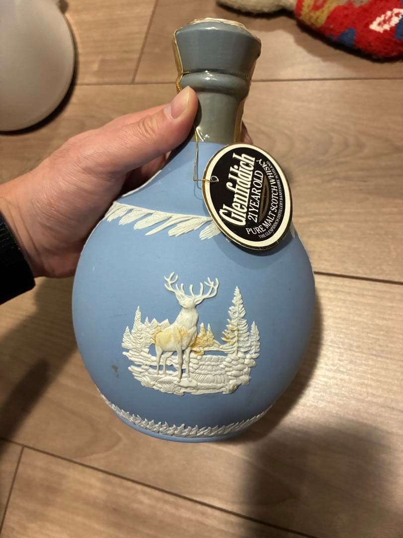 グレンフィディック21年　ウェッジウッド　陶器　スコッチウィスキー