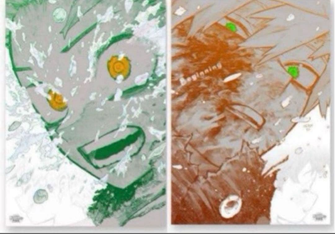 僕のヒーローアカデミア　原画展　A2アートポスター　The beginning