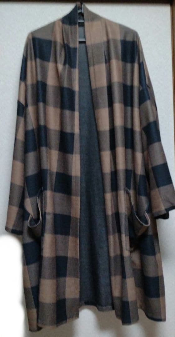 CAMBIO　カンビオ　ガウンコート　チェック