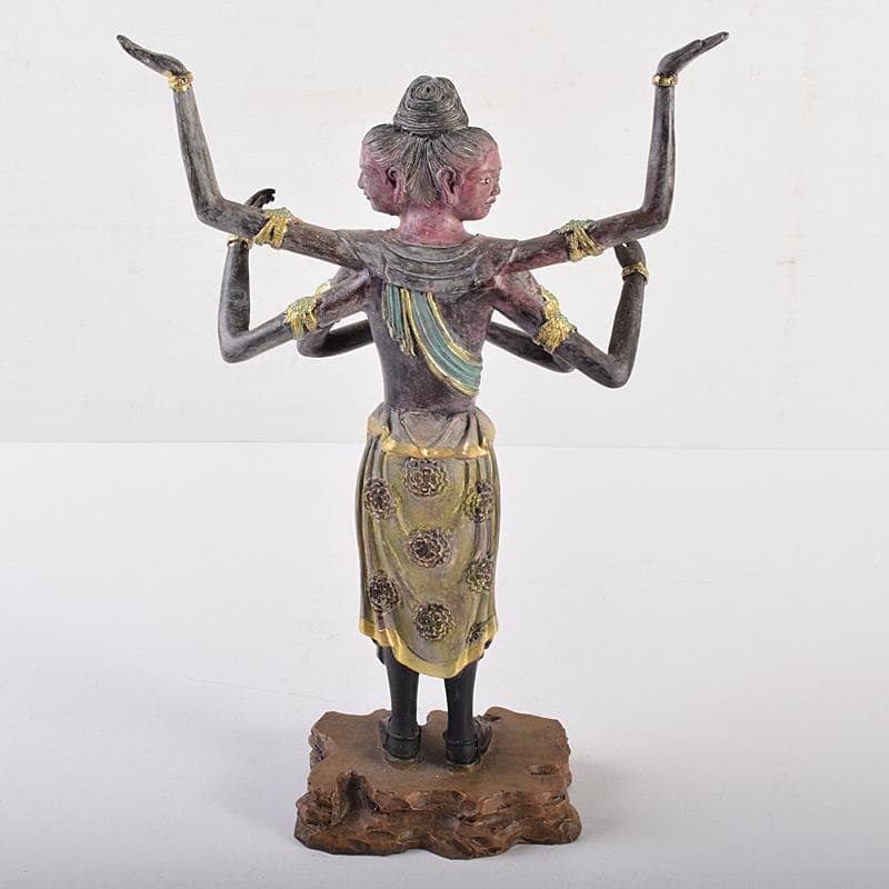 仏教美術　樹脂製　レプリカ　国宝　阿修羅像　仏像　高さ約26㎝　M　R7668B