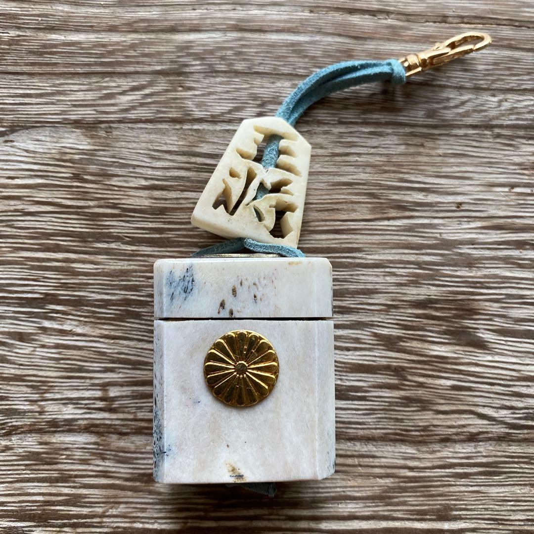 【一点物】鹿角×印籠　伝統技術の手作り工芸品