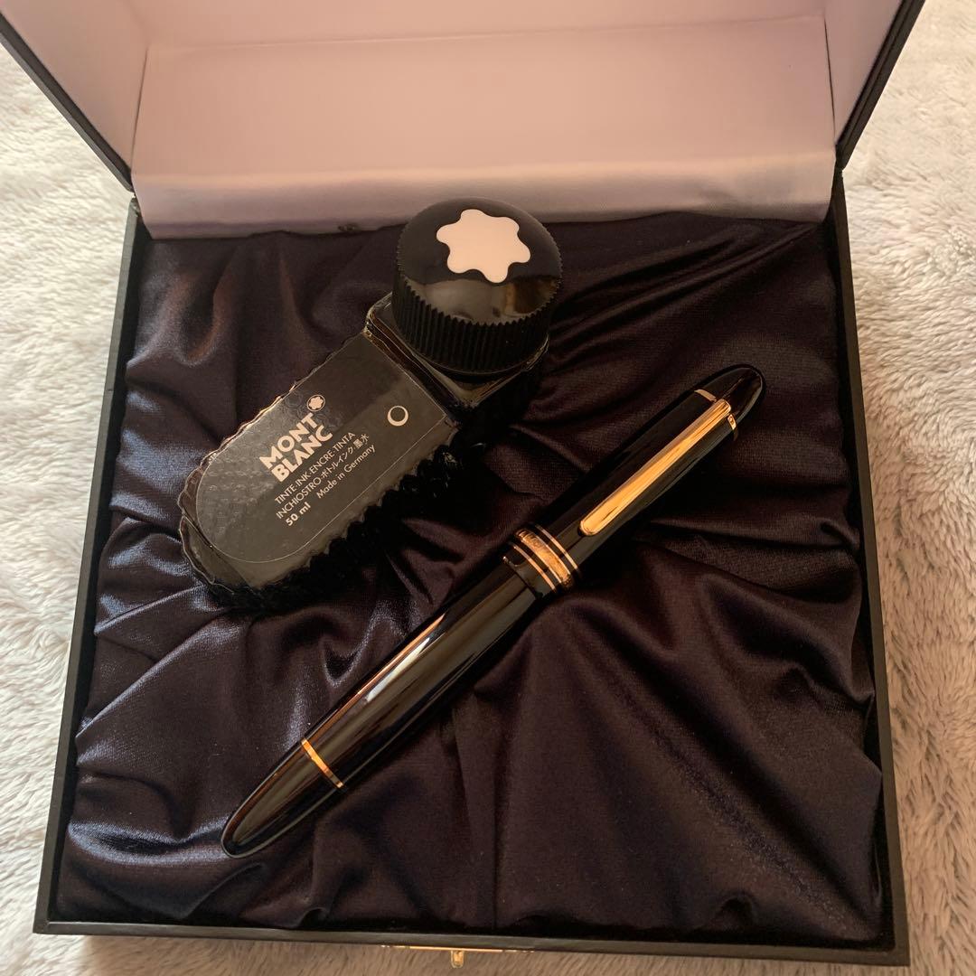 Montblanc 万年筆 149インクボトル付きマイスターシュテュック