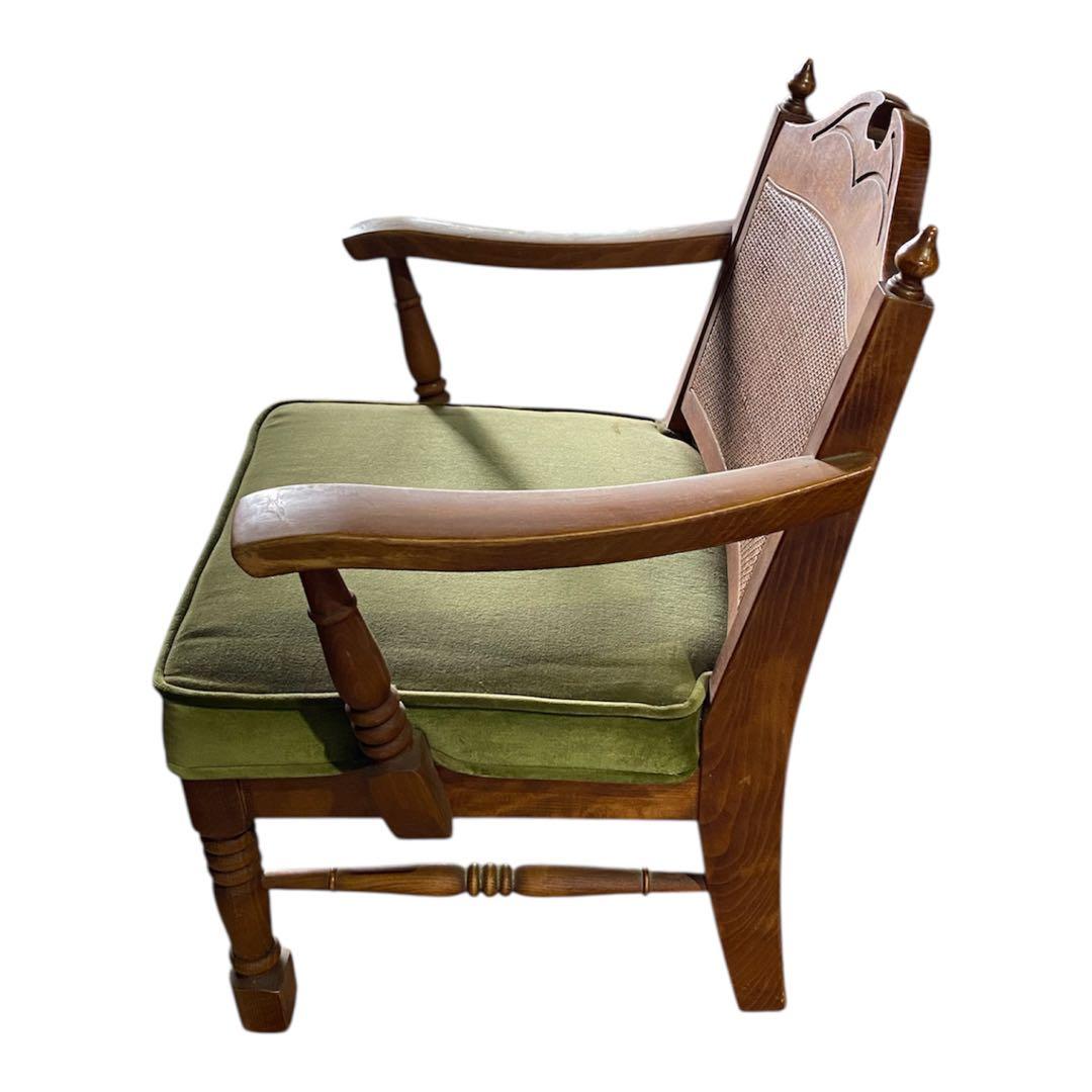 KASHIWA 柏木工 ダイニングチェア 2脚セット アームチェア ヴィンテージ