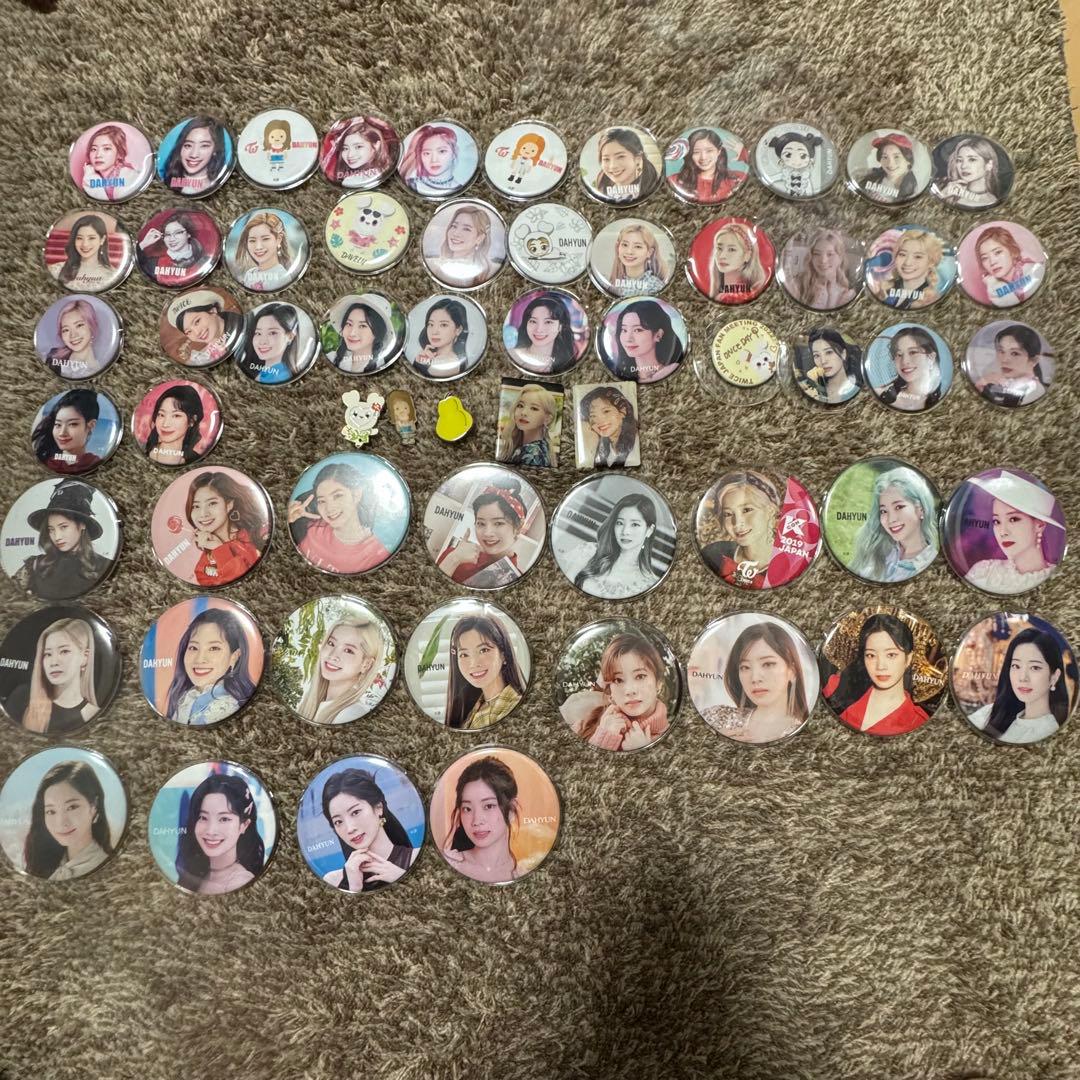TWICE ダヒョン 痛バ 缶バッジ セット