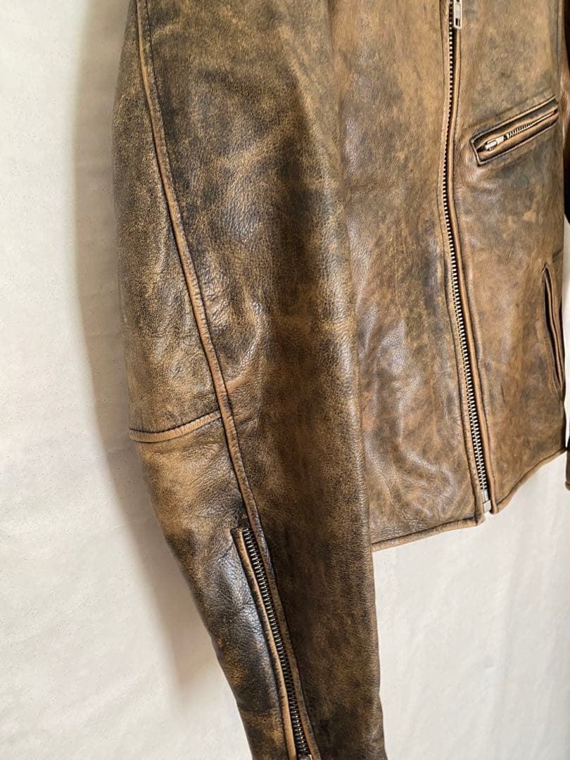 革ジャンBs Leather BIKERS/レザージャケット・ブルゾン/2