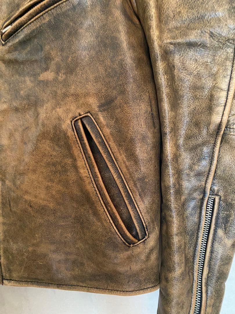 革ジャンBs Leather BIKERS/レザージャケット・ブルゾン/2