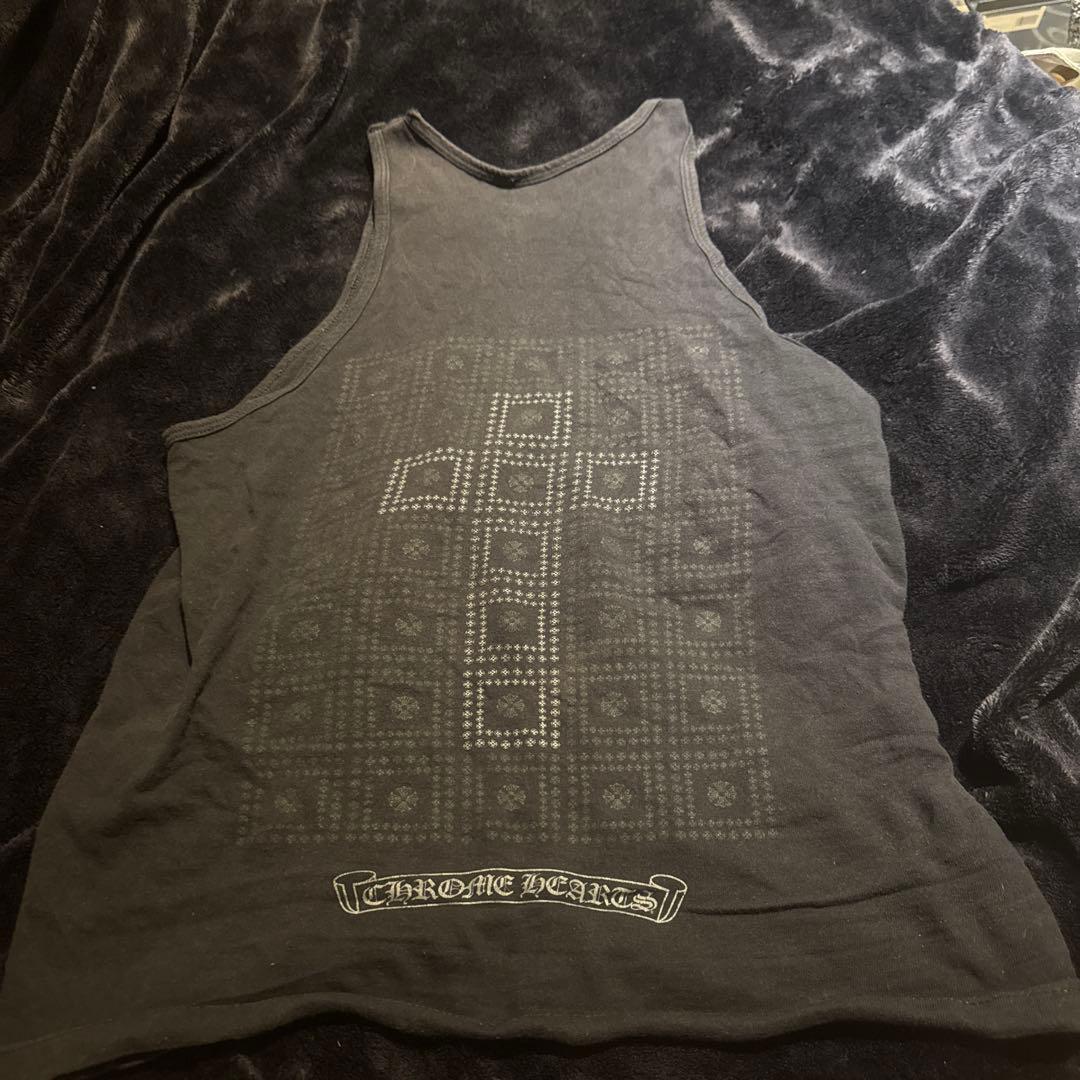 ヤ*)様 Chrome Hearts クロスプリントタンクトップ