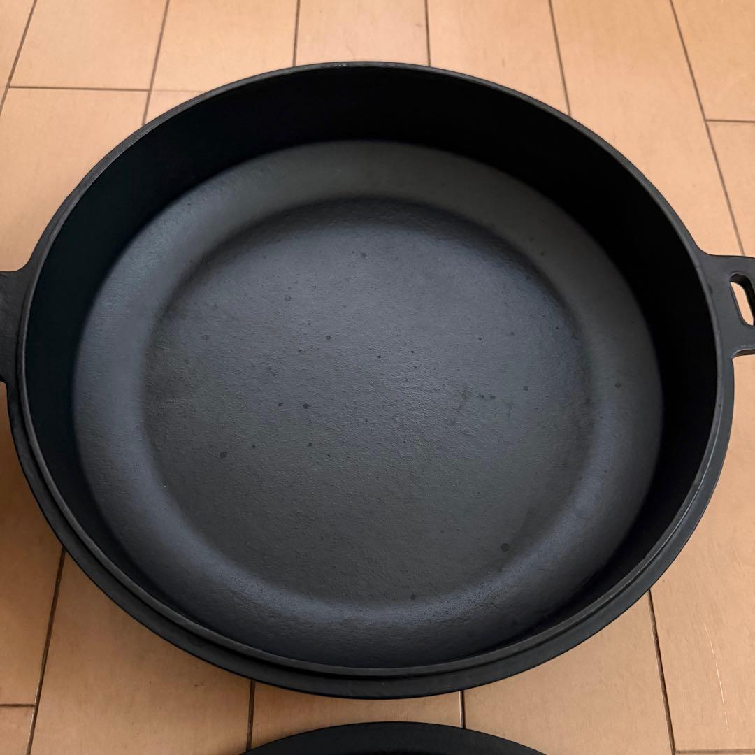 美品  peak 和鉄ダッチオーブン 26 スキレット スノーピーク