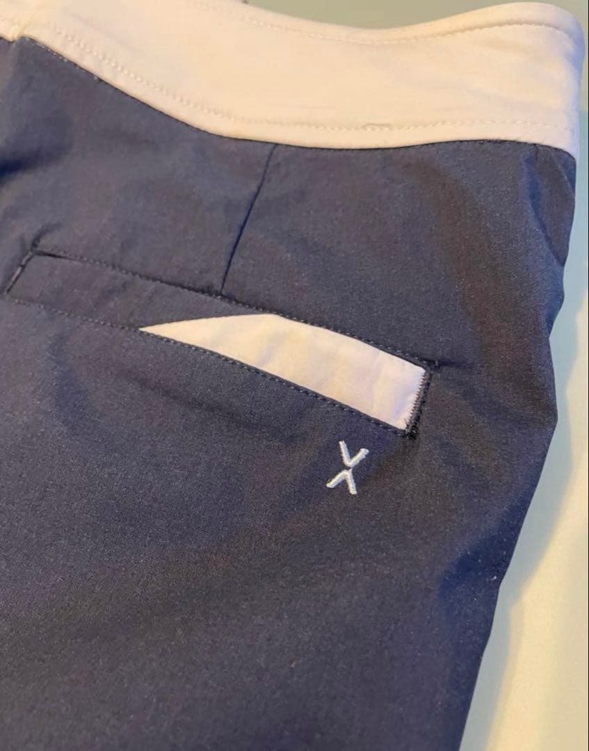 VEATM Mサイズ 水着 ネイビー/ホワイト/レッド