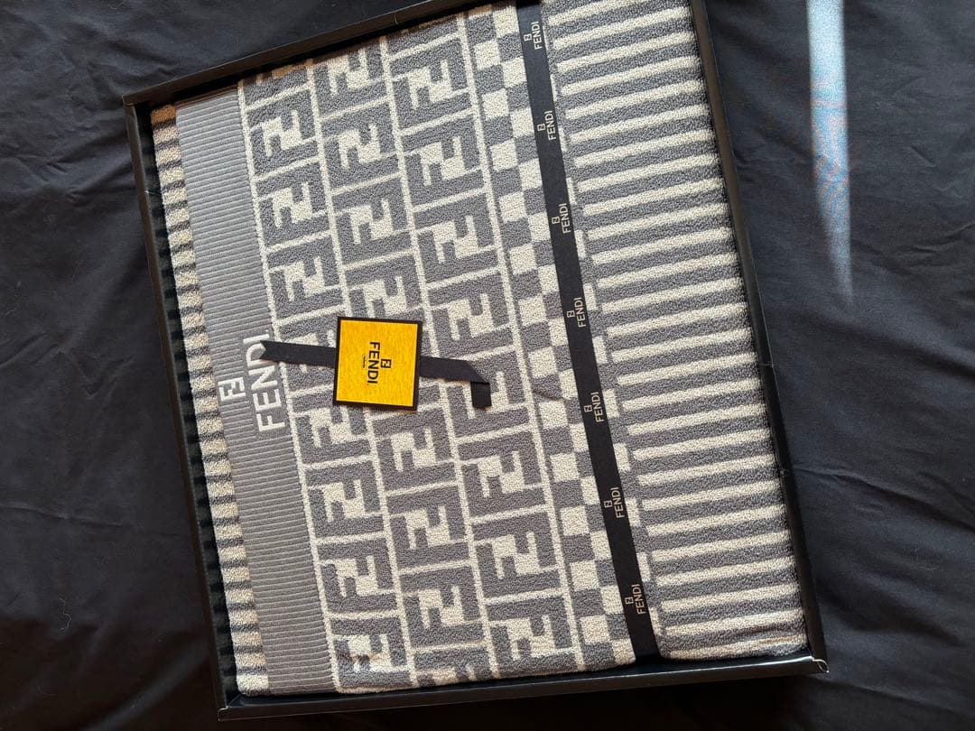 フェンディ　バスタオル　新品未使用 箱入り