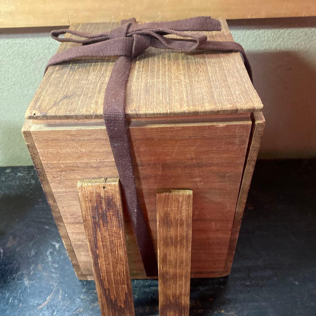 専用　中国古玩　耳付花瓶　17cm9cm