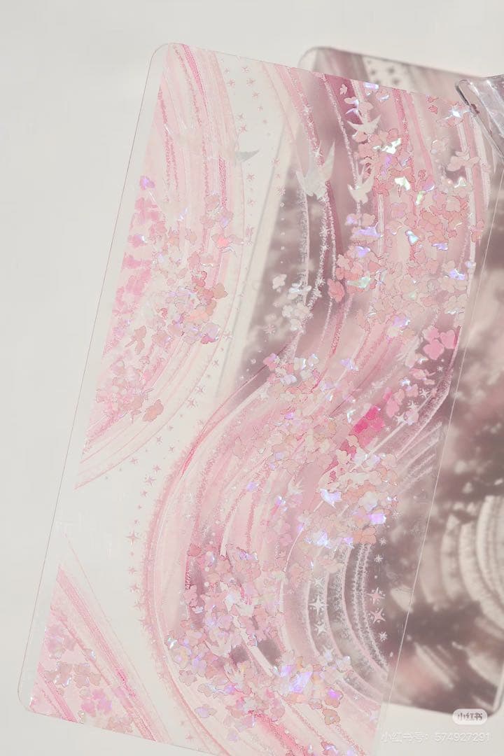 【9065】海外　マスキングテープ　3.75/5/巻　貝殻光　花びら背景・装飾系