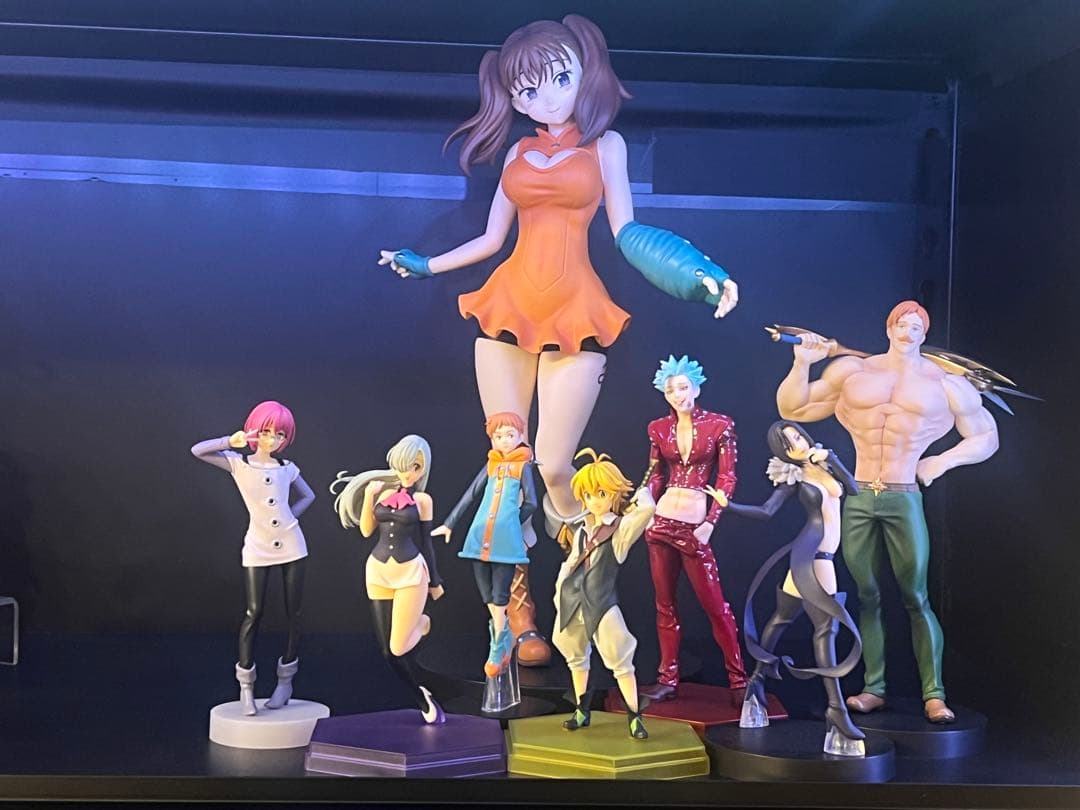 七つの大罪 フィギュアセット