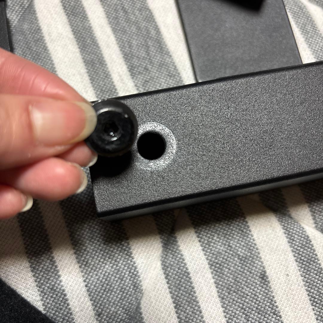 EQUALS テレビスタンド WALL V2 ブラック×ブラウン