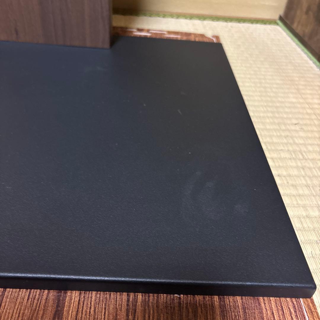 EQUALS テレビスタンド WALL V2 ブラック×ブラウン