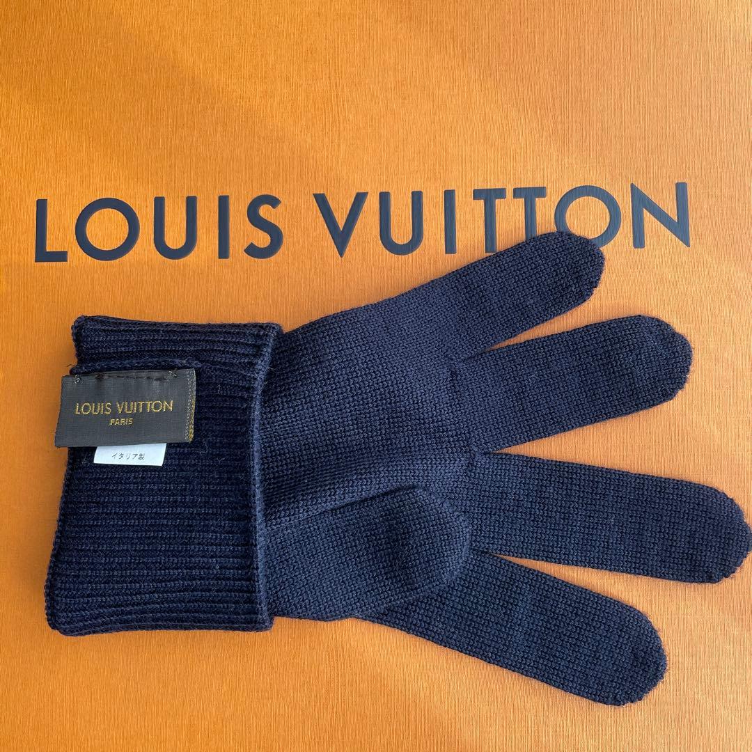売切価格　LOUIS VUITTONルイヴィトン グローブ手袋　メンズ正規品新品