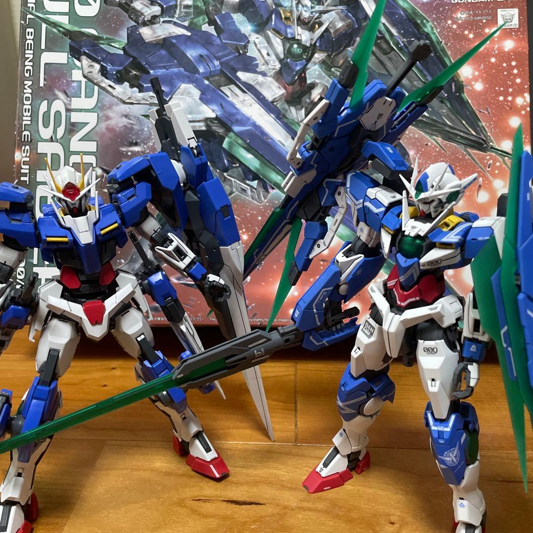 ガンプラ MG ガンダムOOV戦記　クアンタ セブンソードG まとめ売り