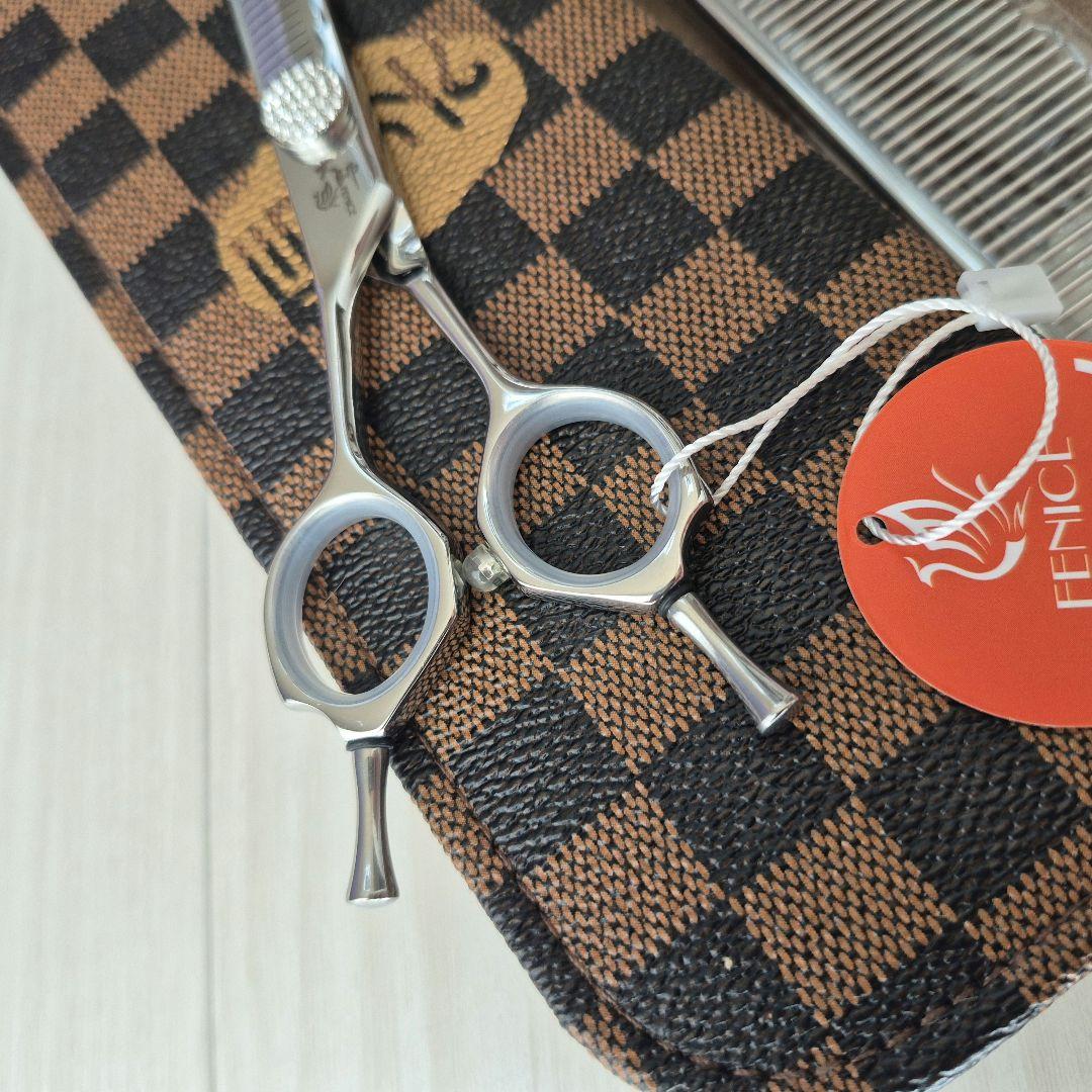 新品★フェニーチェ 左利き用 セニングシザー 7インチ カット率50%