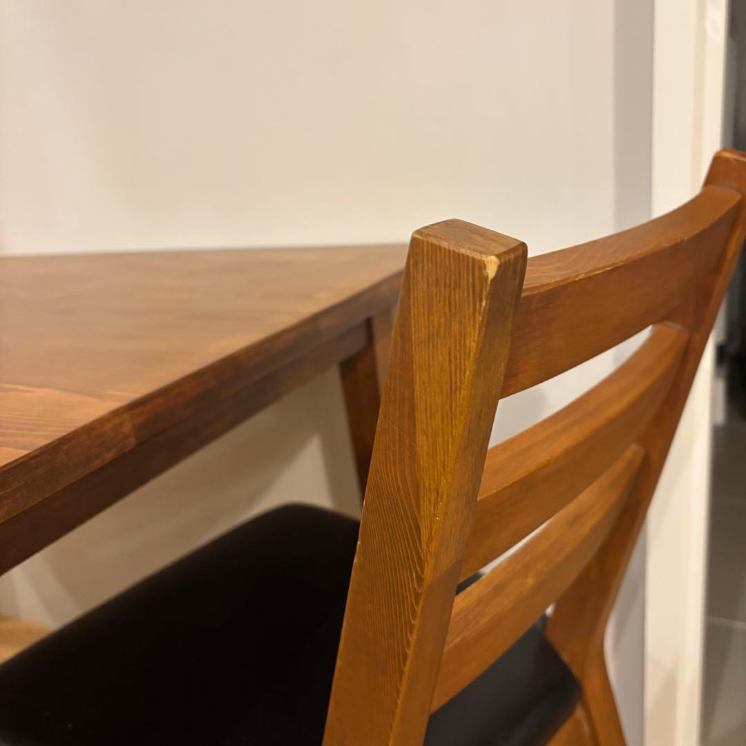 ニコアンド　ダイニングテーブルセット　3点【定価85800円】①