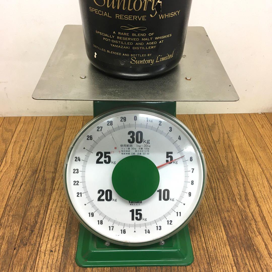 未開栓/サントリーリザーブ/特大ボトル/オブジェ/台座付き/ウイスキー/飾り