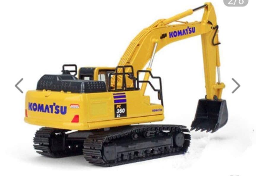 ユニバーサルホビー KOMATSU PC-360LC-11 ダイキャストモデル