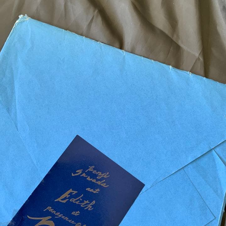 あ*か様 沢田研二ACTエディットピアフ　パンフ　大判シートタイプ