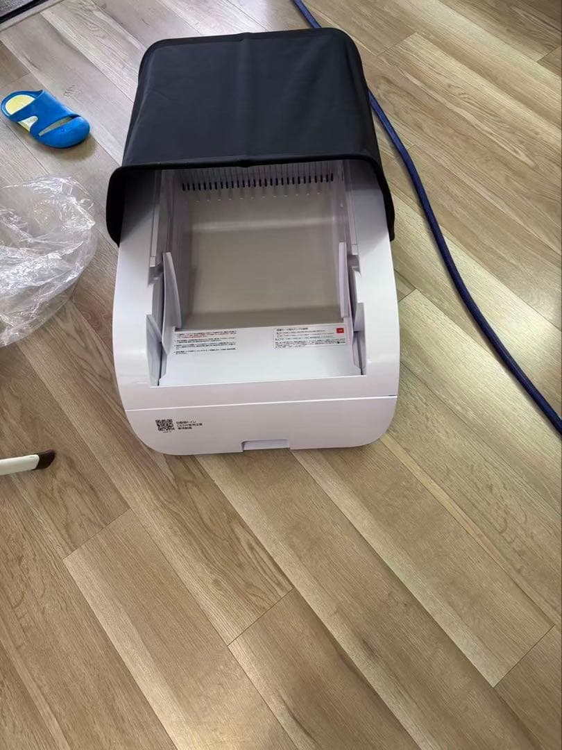 自動猫用トイレ ホワイト コンパクト