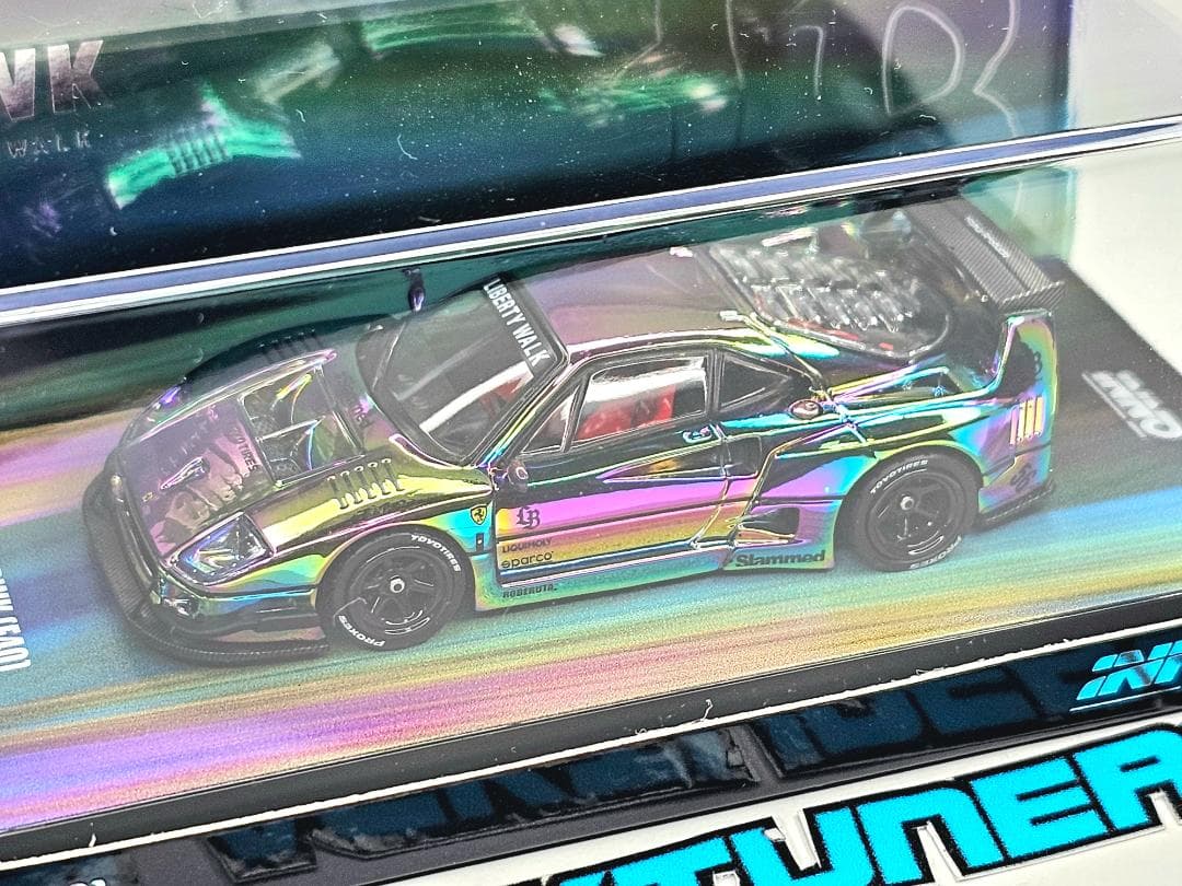 イノモデル 1/64 フェラーリ F40 LB チェイス