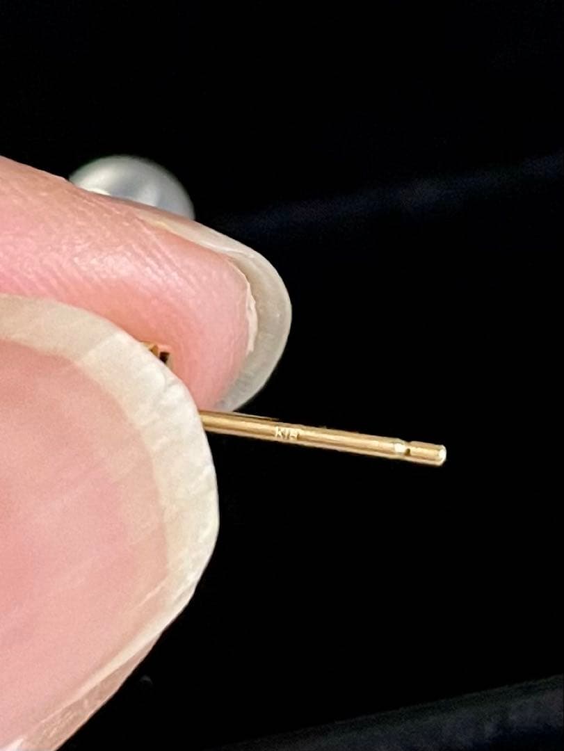 k18 ピアスとリングセット