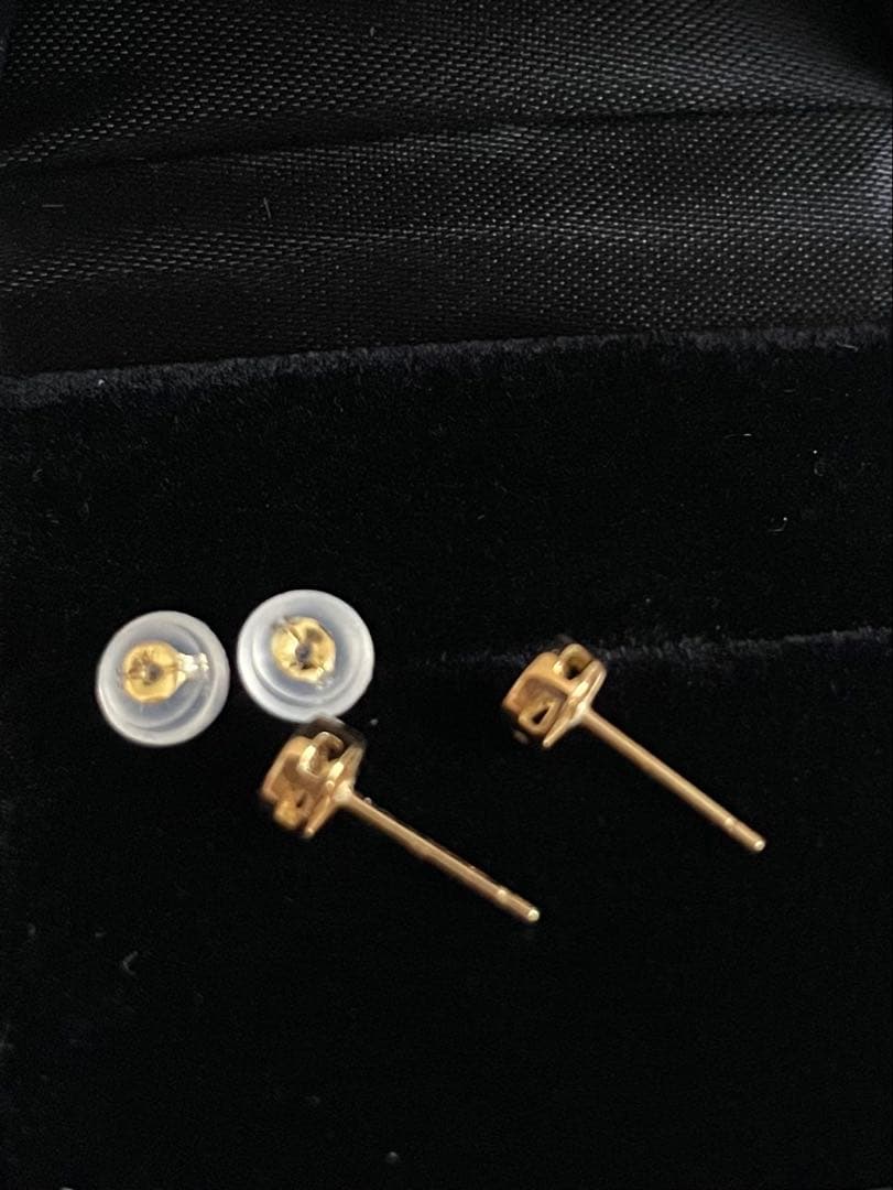 k18 ピアスとリングセット