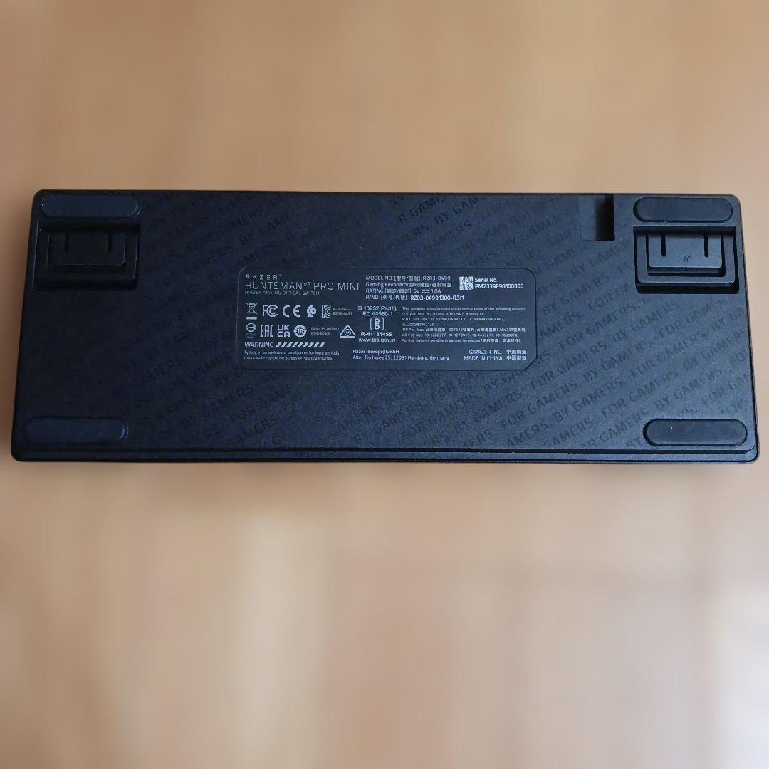 Razer Huntsman V3 Pro Mini キーボード本体