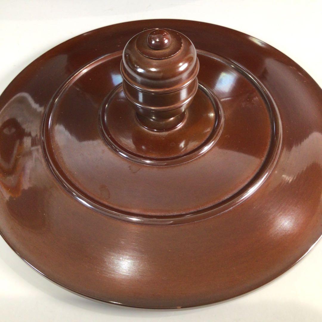 Ｐ５１　皆具　『金森紹栄造』『唐銅皆具』『水指　建水　蓋置　杓立』　共箱　茶道具