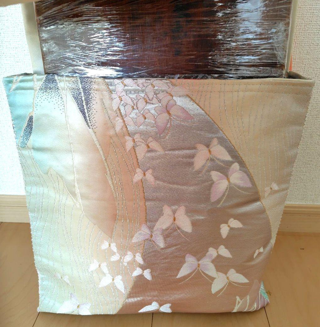 お琴カバー【優】着物帯 ゆたん油単ハンドメイド 和楽器 正絹 袋帯 山田流生田流